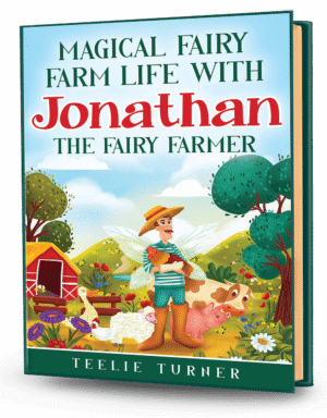 Cover of Magical Fairy Farm Life With Jonathan The Fairy Farmer, a fairy farm life adventure ebook featuring a magical fairy farmer and a charming fairy farm.
