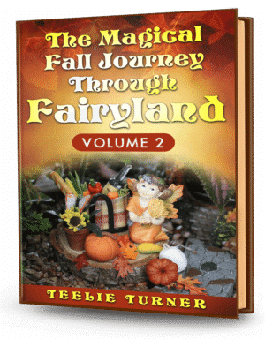 Cover of The Magical Fall Journey Through Fairyland Volume 2, a magical fall fairyland adventure ebook featuring fairies exploring colorful autumn Fairyland.