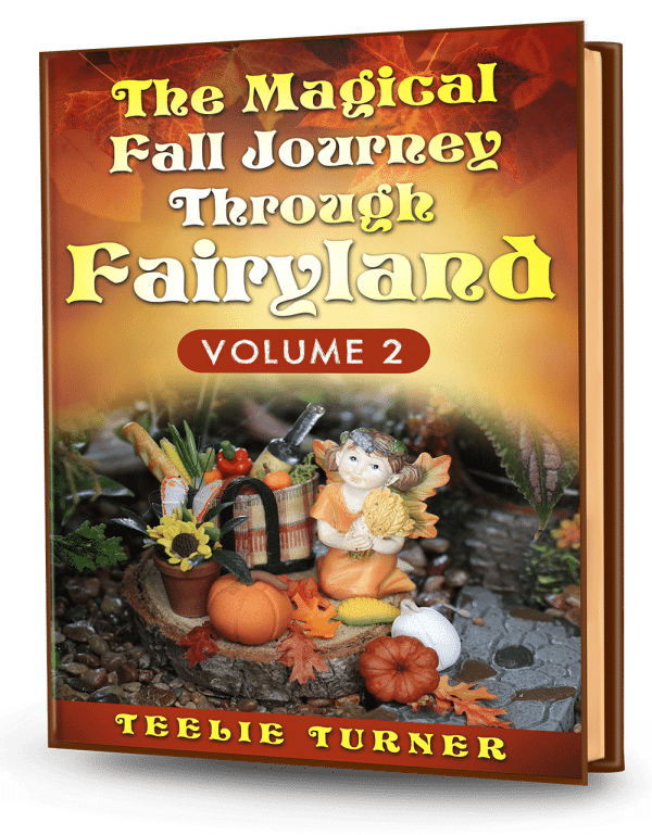 Cover of The Magical Fall Journey Through Fairyland Volume 2, a magical fall fairyland adventure ebook featuring fairies exploring colorful autumn Fairyland.