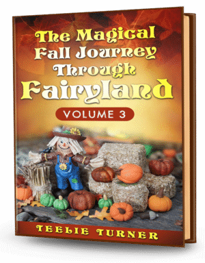Cover of The Magical Fall Journey Through Fairyland - Volume 3, a magical fall fairyland adventure ebook featuring fairies exploring a colorful autumn Fairyland landscape.