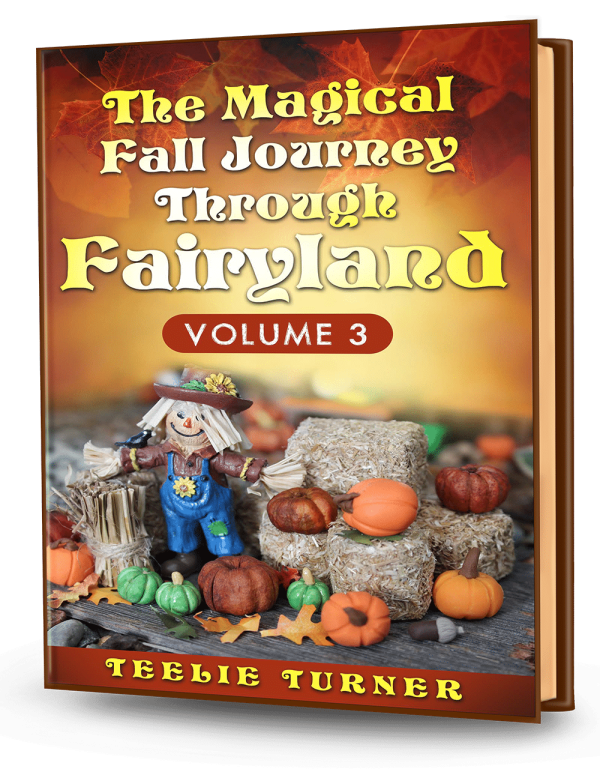 Cover of The Magical Fall Journey Through Fairyland - Volume 3, a magical fall fairyland adventure ebook featuring fairies exploring a colorful autumn Fairyland landscape.