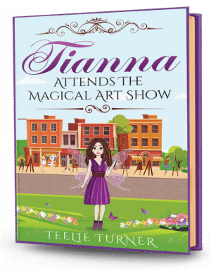 Cover of The Listening Fairy, a listening fairy adventure ebook featuring a gentle fairy listening to friends in a magical Fairyland setting.