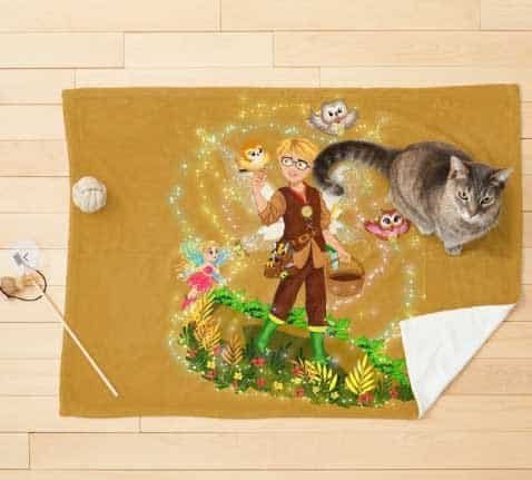 tommy tinker and the baby owl rescue™ pet blanket