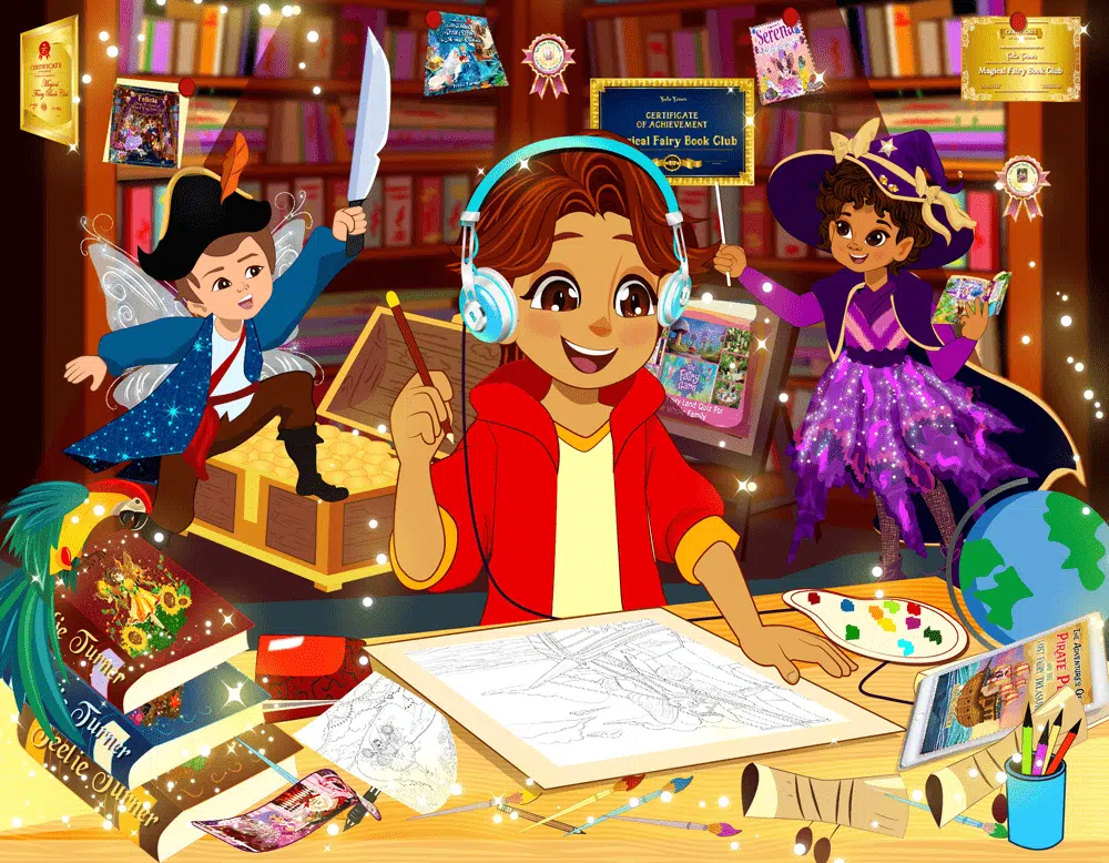Book Club Illustration