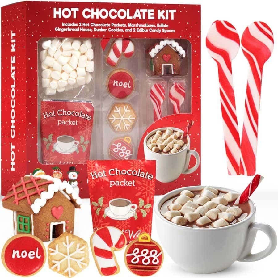 fun and delicious christmas hot cocoa set