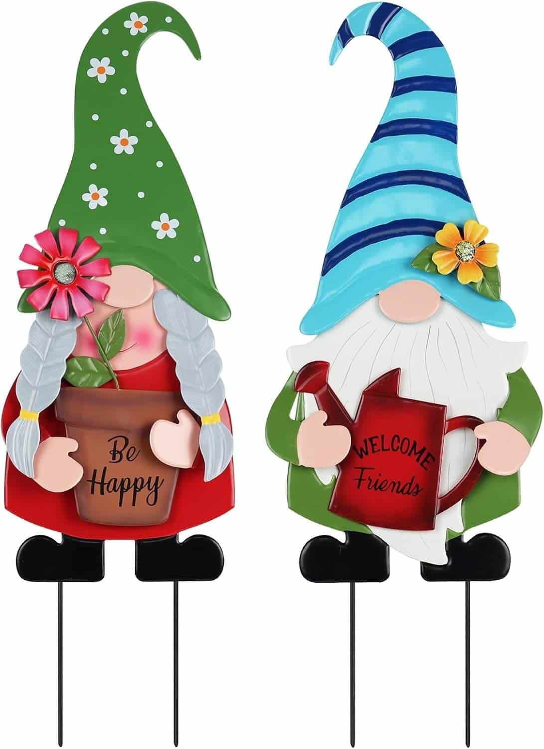 Magical Gnome Garden Stakes