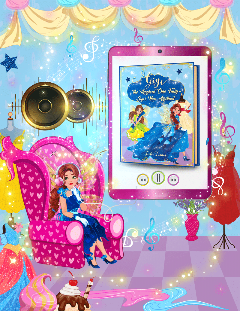 Gigi Assistant audiobook illustration