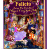 Felicia the Fairy sharing books inside the magical Fairy Land Library – children’s fantasy book for girls