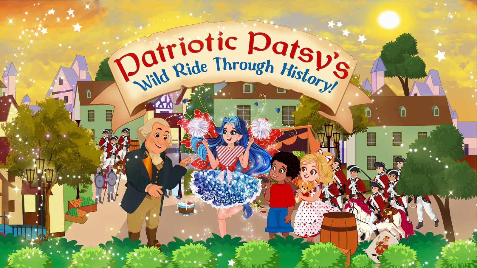 Patriotic Patsy’s Wild Ride Through History! Video Teaser Alert!