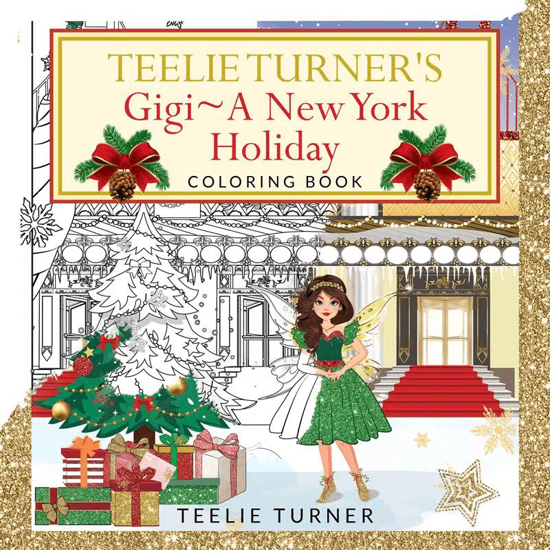 Gigi New York Holiday - Coloring Book Audio Cover