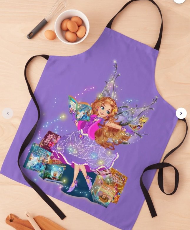 Felicia-Shares-the-Beautiful-Magical-Fairy-Book-Club-Apron