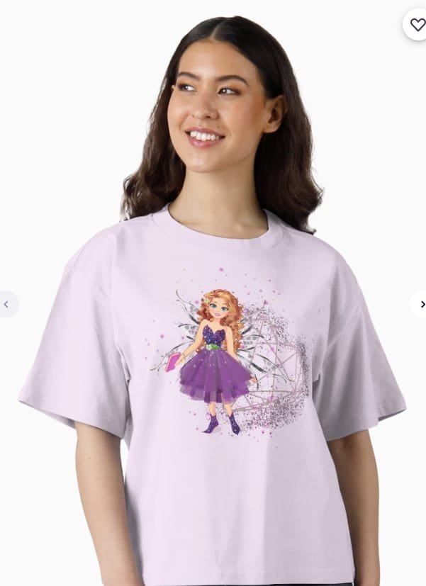 Felicia's-Lavender-Heart-Collection-Boxy-T-Shirt