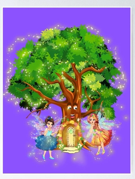 Iaada-and-Felicia-With-the-Magical-Talking-Tree-Poster