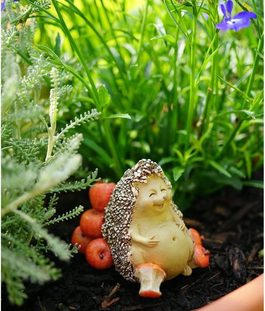 Miniature-Hedgehog-Food-Coma-Statue