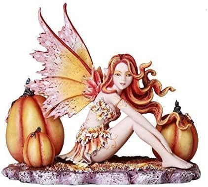 beautiful autumn fairy