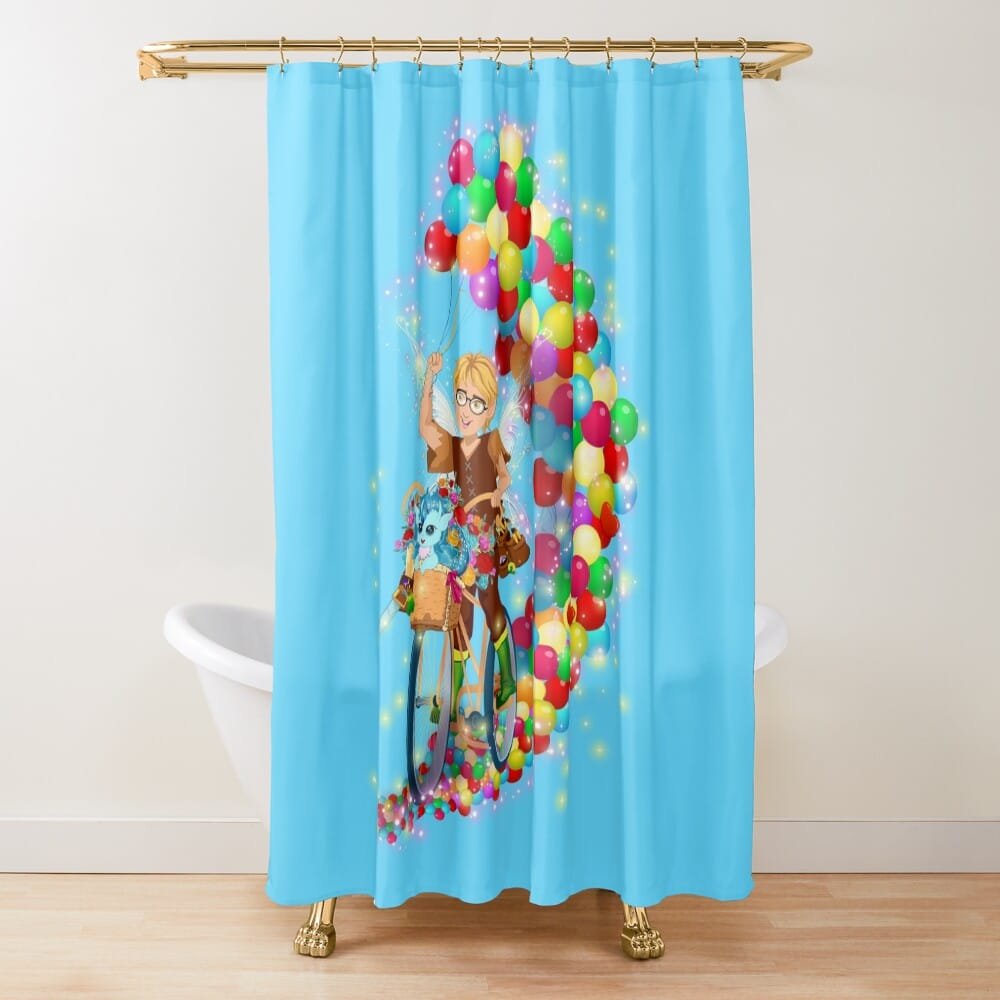 The Enchanted Shower Curtain