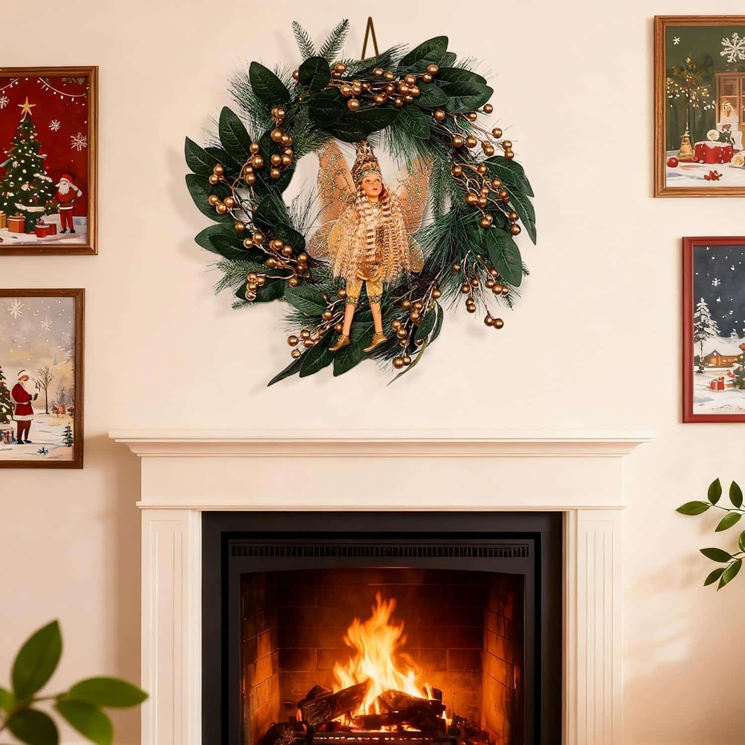 Happy Holiday Wreaths