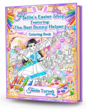 Hallie’s Easter Shop Coloring Book