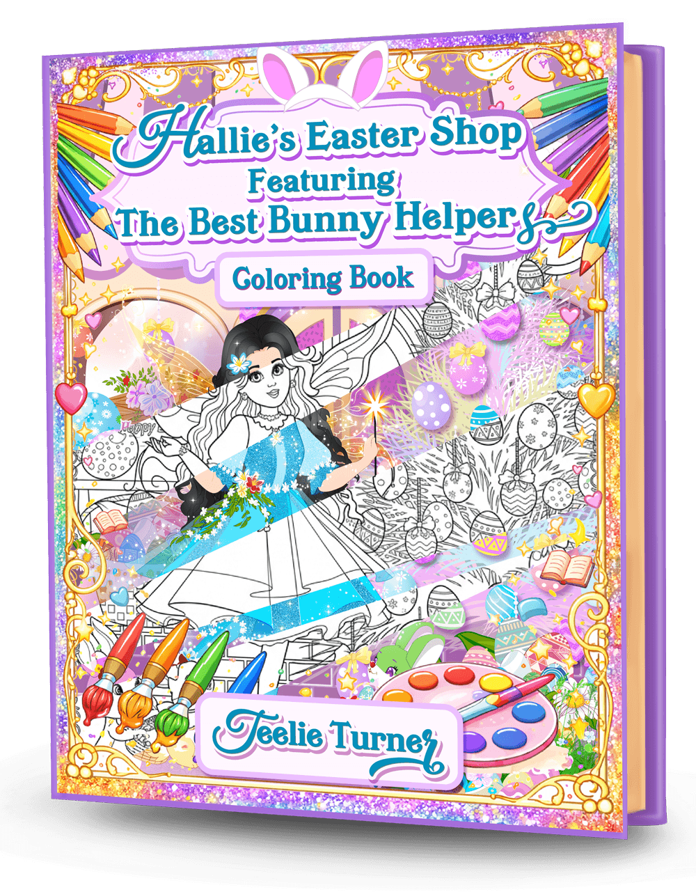 Hallie’s Easter Shop Coloring Book