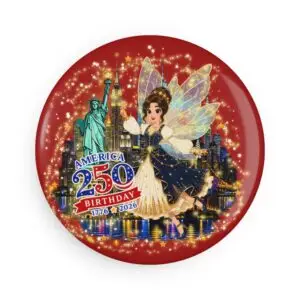 [SS] Button Magnet – Stella Sparkleglow™ | America 250 Celebration by Teelie Turner