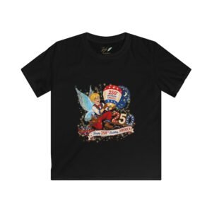 [TTF] Kids Softstyle Tee – Tobie Tinker™ | America 250 Celebration by Teelie Turner