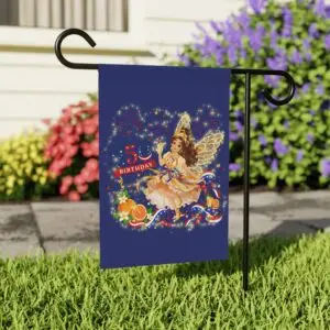 [SC] Garden & House Banner – Sunny Citrusblossom™ | America 250 Celebration by Teelie Turner