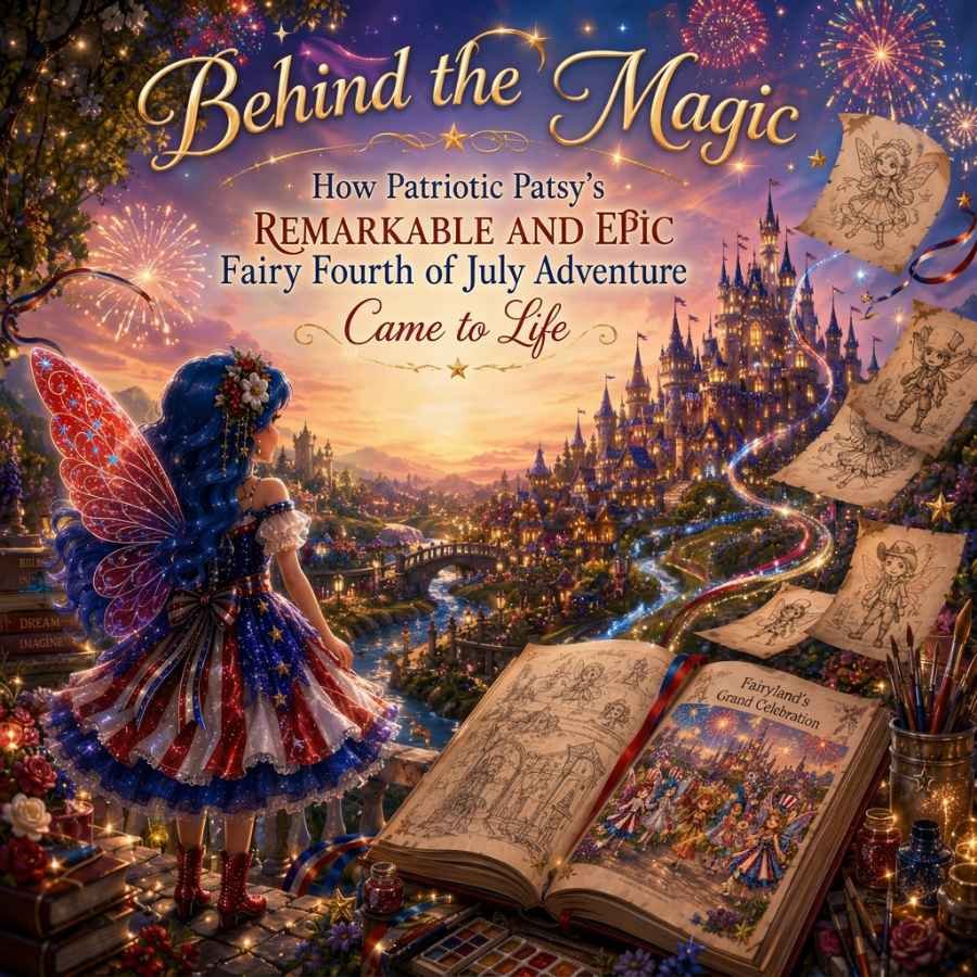 Behind the Magic of Patriotic Patsy's Remarkable and Epic Fairy Fourth of July Adventure as Fairyland comes to life for America's 250th Birthday celebration.