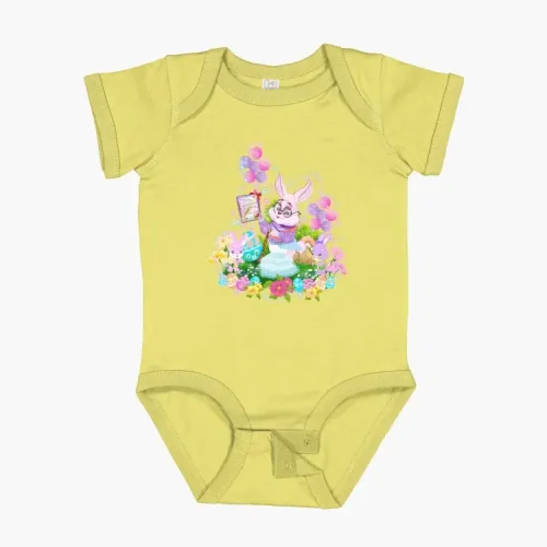 Baby Onesie Yellow