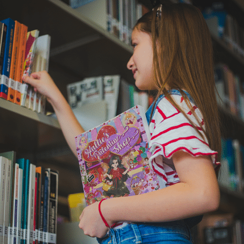 Hallie-child-reading