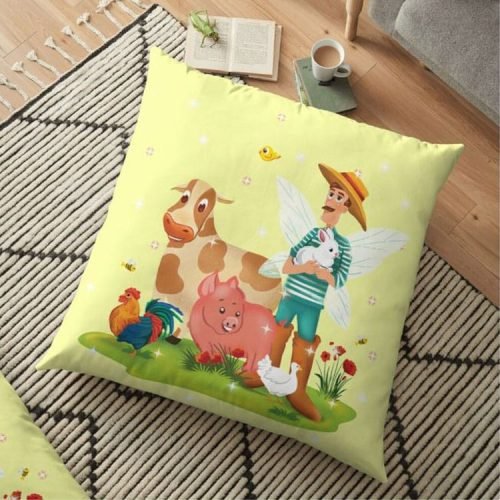 Magical-Fairy-Farm-Life-With-Jonathan-The-Fairy-Farmer™-Floor-Pillow