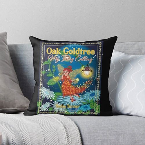 Oak Goldtree Cover Throw Pillow