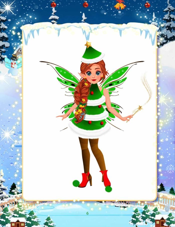 TheFairyMerryChristmaspaperDollActivity-Illustration (1)