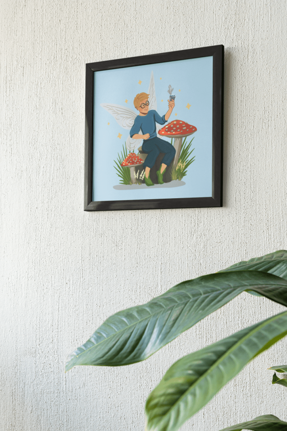 Tommy Tinker Magical Toadstool Bench Office-min